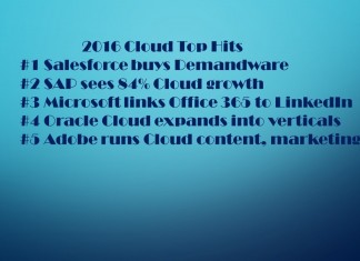 Top Five of Cloud Top 500 control over 28% of Cloud apps market