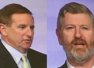 Oracle CEO Mark Hurd and NetSuite GBU Head James McGeever