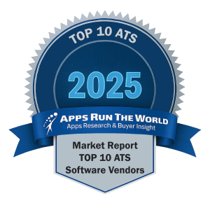  Top 10 ATS Software Vendors - Reward Badge - Apps Run The World