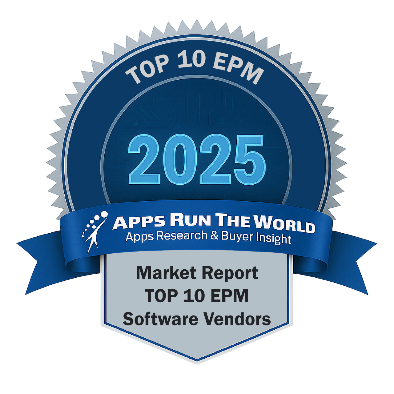 ARTW - Top 10 EPM Software Vendors - Reward Badge - APPS RUN THE WORLD