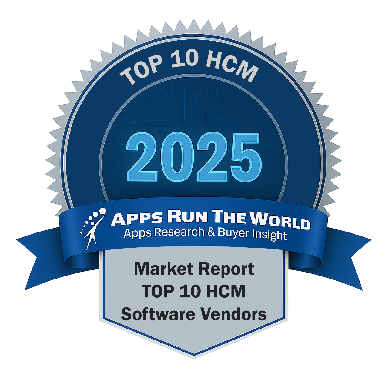 ARTW - Top 10 HCM Software Vendors - Reward Badge - Reward Badge - Reward Badge - APPS RUN THE WORLD