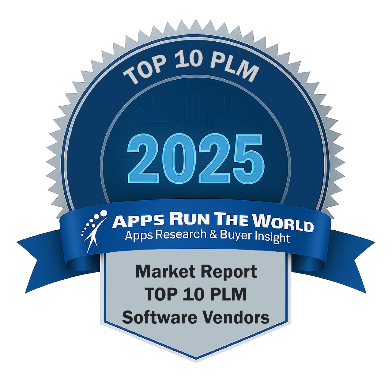 ARTW - Top 10 PLM Software Vendors - Reward Badge - Reward Badge - Reward Badge - APPS RUN THE WORLD