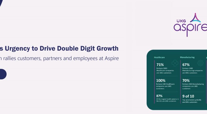 New UKG CEO Issues Urgency to Drive Double Digit Growth CEO Jennifer Morgan rallies customers, partners and employees at Aspire