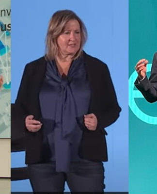 Enterprise Software Vendors Chase 79% of Market Amid SME Expansion Christian Klein of SAP(left to right), Yvette Cameron of Oracle and Chris Todd of UKG on SME push