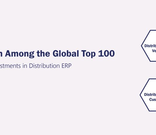 Distribution ERP Adoption Among the Global Top 100 Distribution ERP Adoption Among the Global Top 100