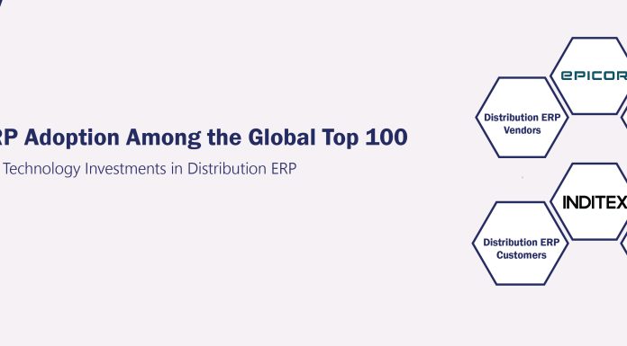 Distribution ERP Adoption Among the Global Top 100 Distribution ERP Adoption Among the Global Top 100