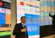 Infor executives (l to r) Massimo Capoccia, Ziad Nejmeldeen, and Mayumi Hiramatsu talk up Infor innovation campaign