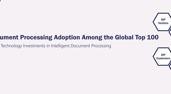 Intelligent Document Processing Adoption Among the Global Top 100 Intelligent Document Processing Adoption Among the Global Top 100