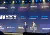 Koch Industries CFO Steve Feilmeier(left) and Infor CEO Charles Phillips at Inforum 2017