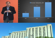 Kronos president Chris Todd at its new HQ in Lowell, MA, basking in its soaring valuation