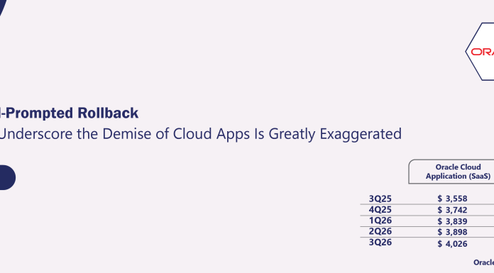 Oracle Defies AI-Prompted Rollback Oracle Defies AI-Prompted Rollback