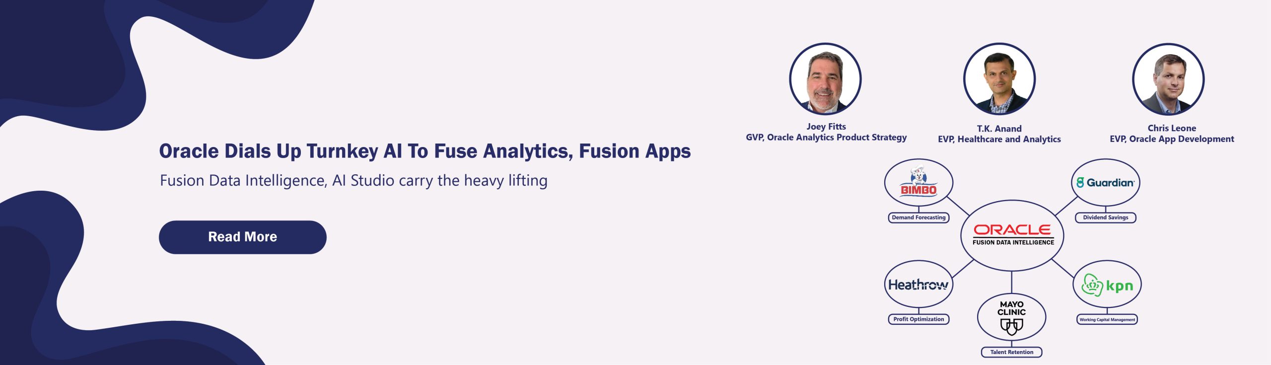 Oracle Dials Up Turnkey AI To Fuse Analytics, Fusion Apps