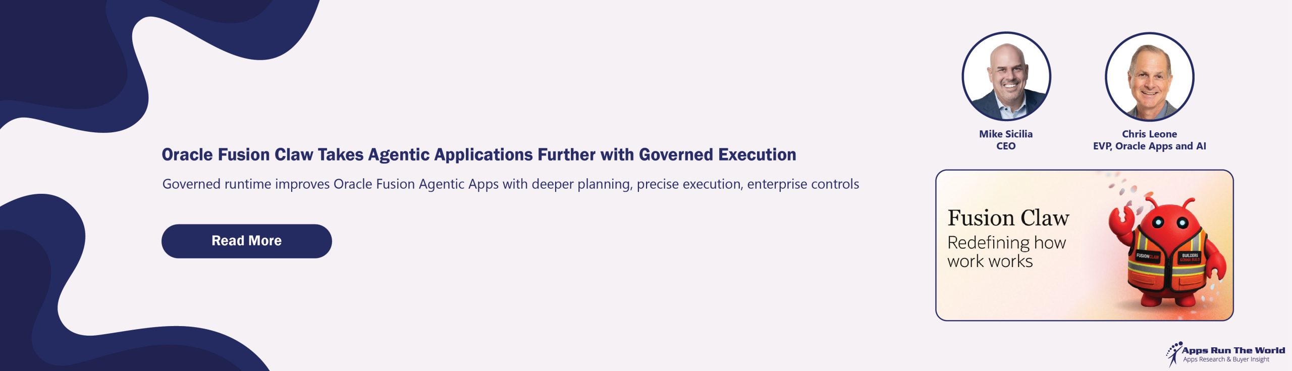 Oracle Fusion Claw Takes Agentic Applications Further with Governed