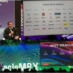 Scenes from MBX with CEO Mark Hurd(top left), CX customer references and EVP Steve Miranda on Oracle Cloud Apps momentum