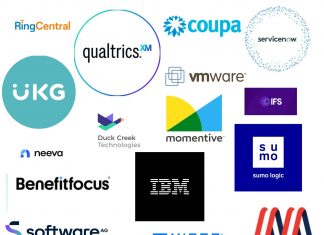 Logos of 2023 Software M&A Deals